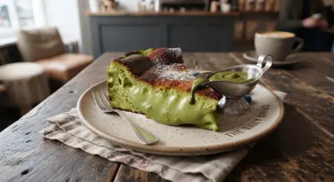 FISTIKLI SAN SEBASTİAN CHEESECAKE