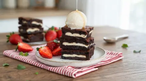DONDURMALI AMERİCAN BROWNİE