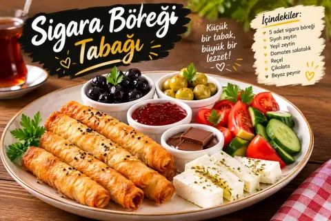 Sigara Böreği Tabağı